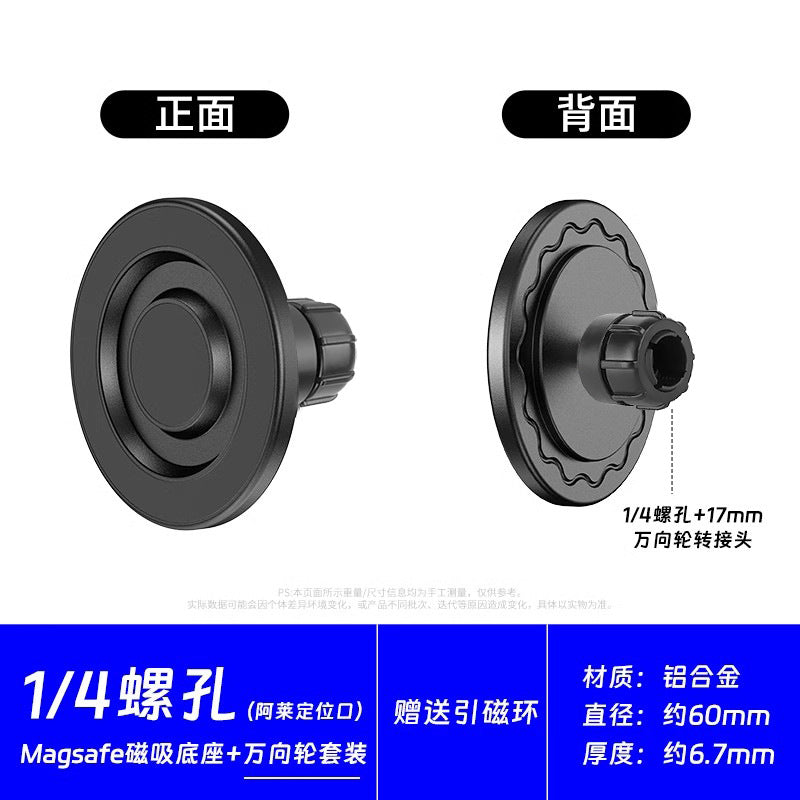 Unisex Magnetischer Montageadapter mit universeller Gewindeverbindung Brehn