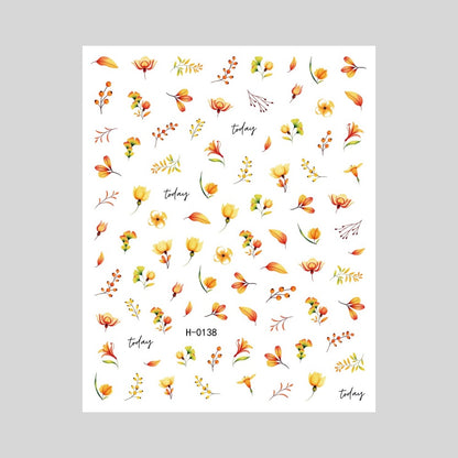 Kreative Nagelkunst Aufkleber