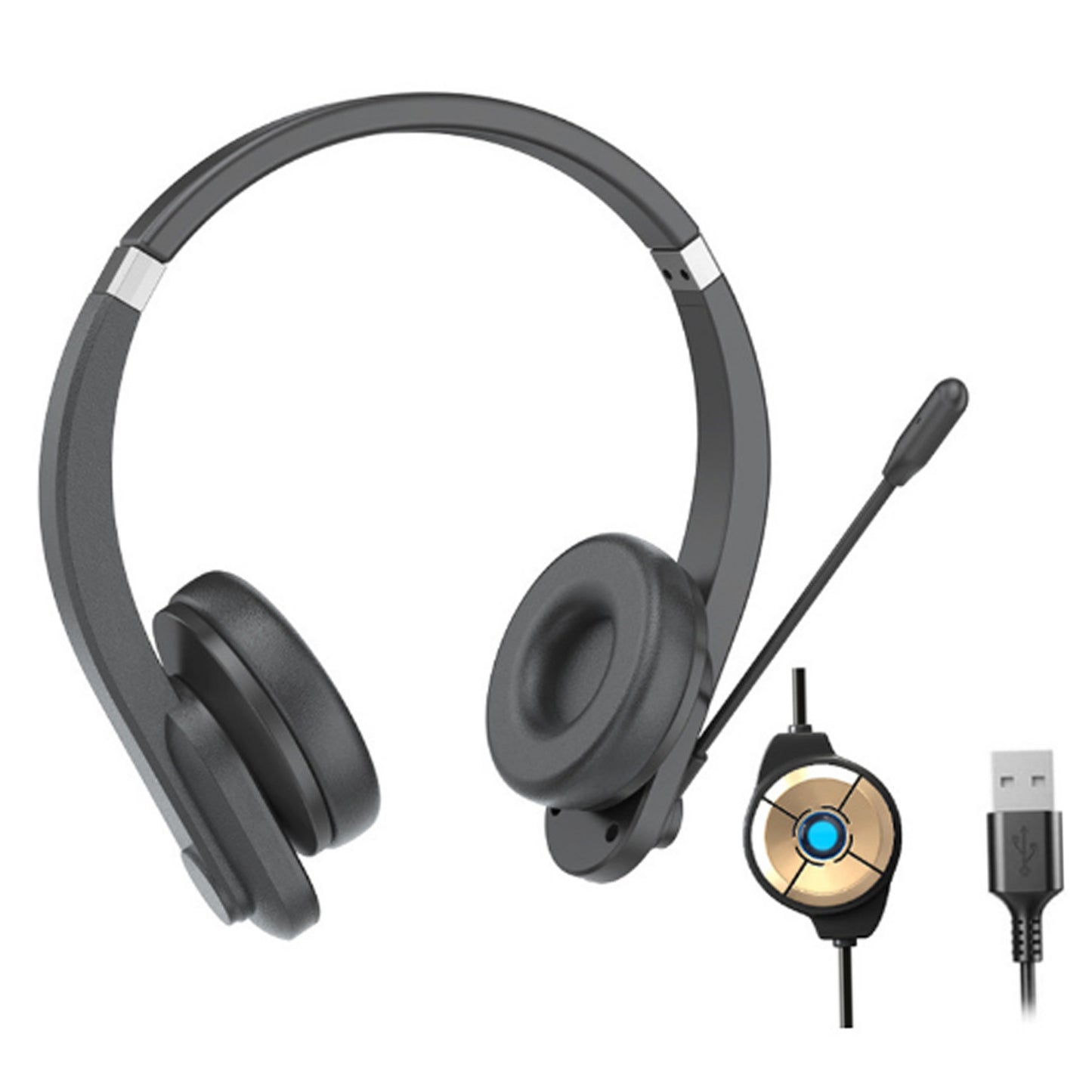 USB Geräuschunterdrückendes Headset Brehn