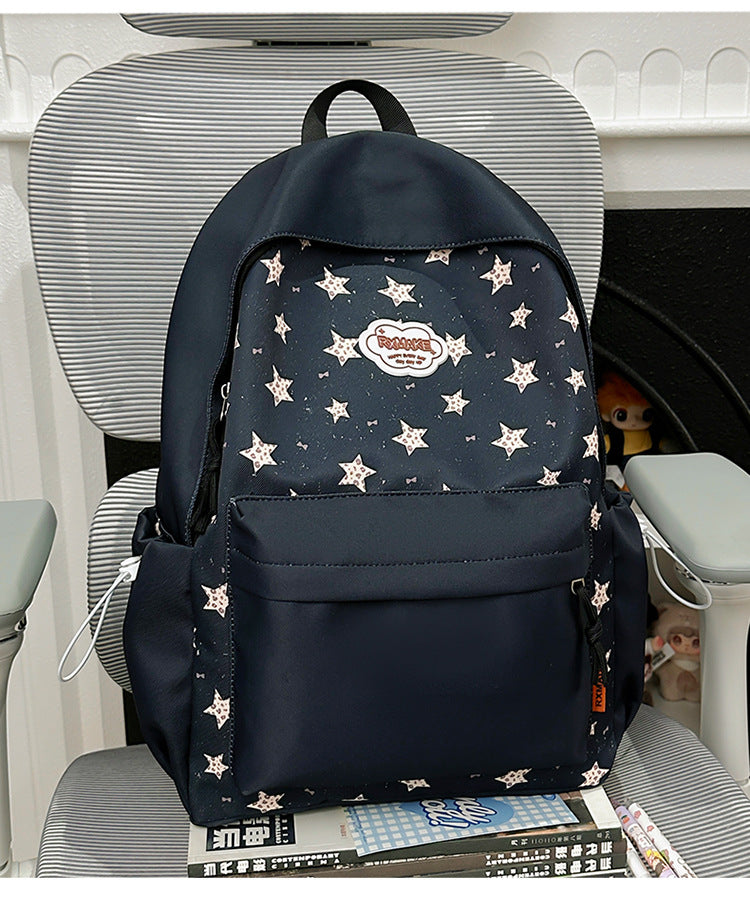 Verspielter Blumenmuster-Rucksack Brehn
