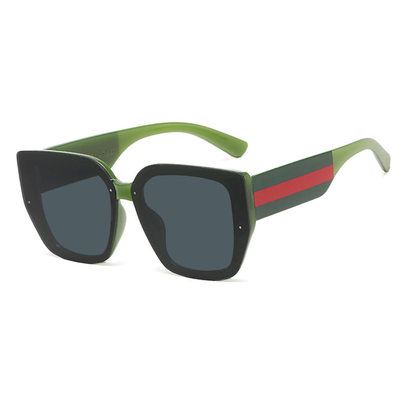 Damen oversized Sonnenbrille mit modischem Rahmen und UV-Schutz Brehn