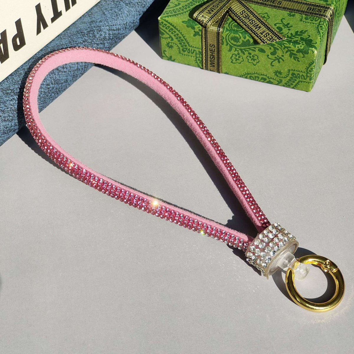Glitzernder Strass-Handy-Lanyard Brehn