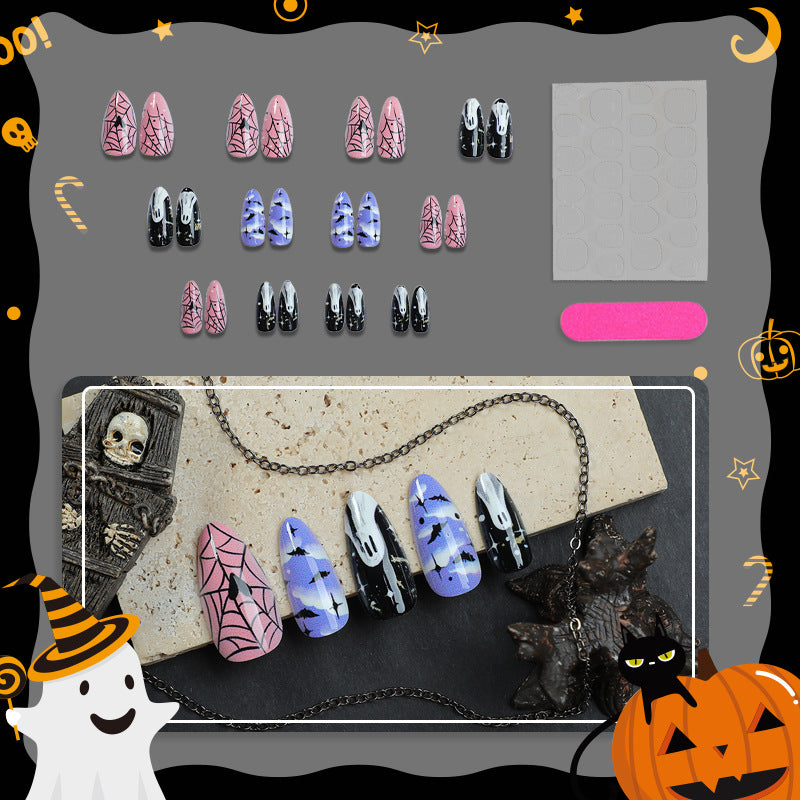 Halloween-Themen Nagelkunst Brehn