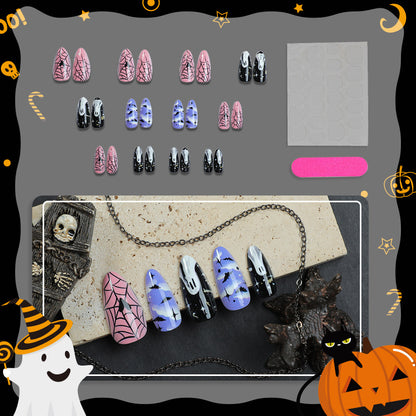 Halloween-Themen Nagelkunst Brehn
