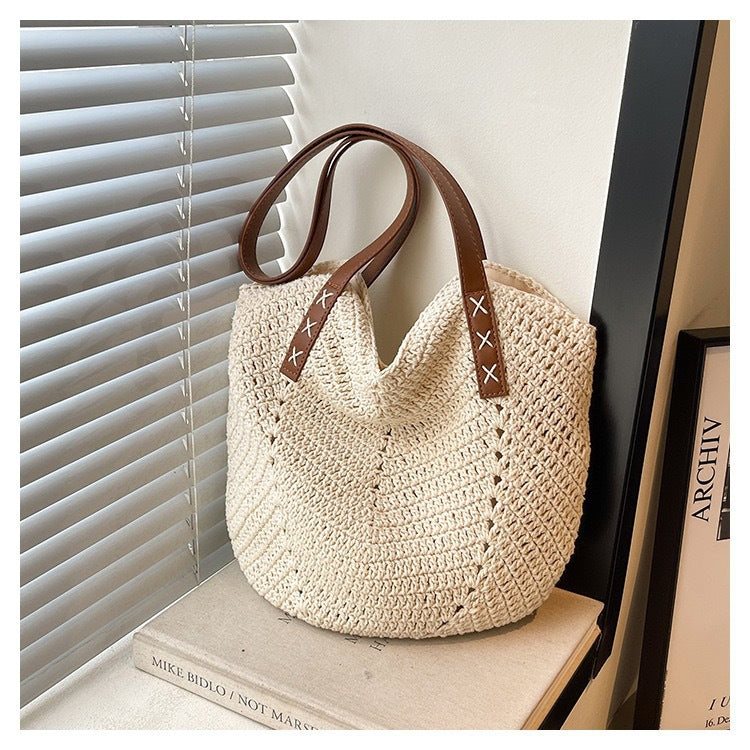 Elegante Makramee Tote-Bag Brehn