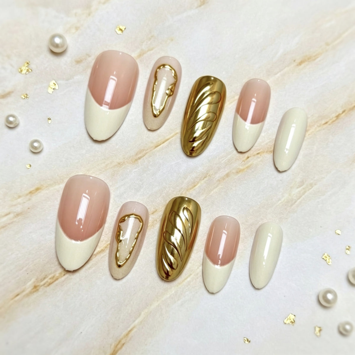 Glamorous Press-On Nail Set