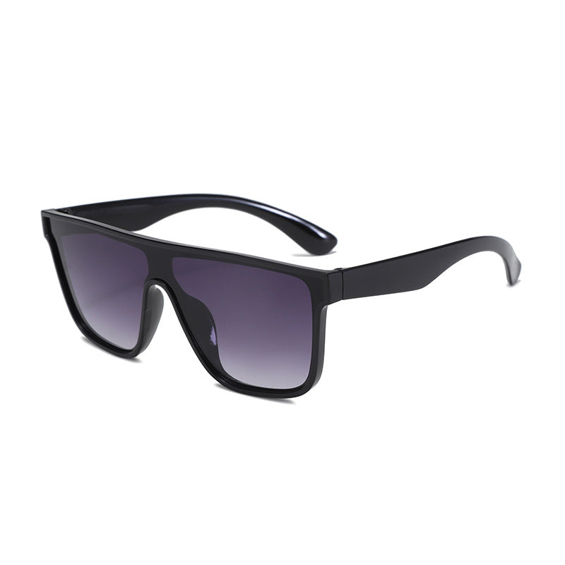 Damen Sportliche Sonnenbrille mit breitem Rahmen und polarisierenden Gläsern Brehn