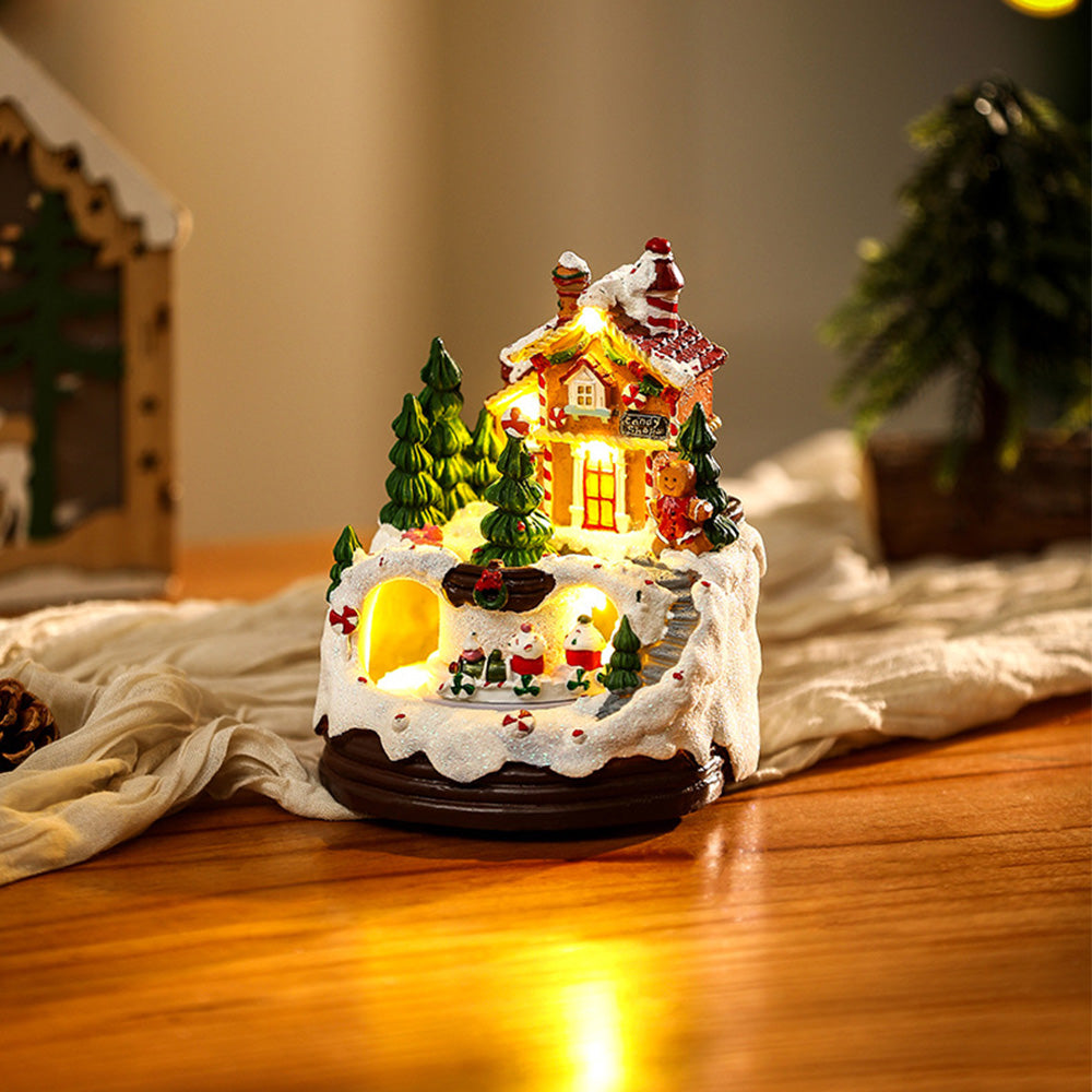 Brehn | Weihnachtsornament mit LED-Lichtern und Musik