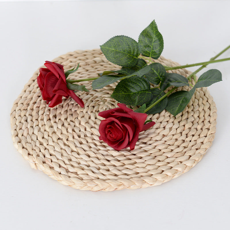 Dekorative realistische Rosenstiele