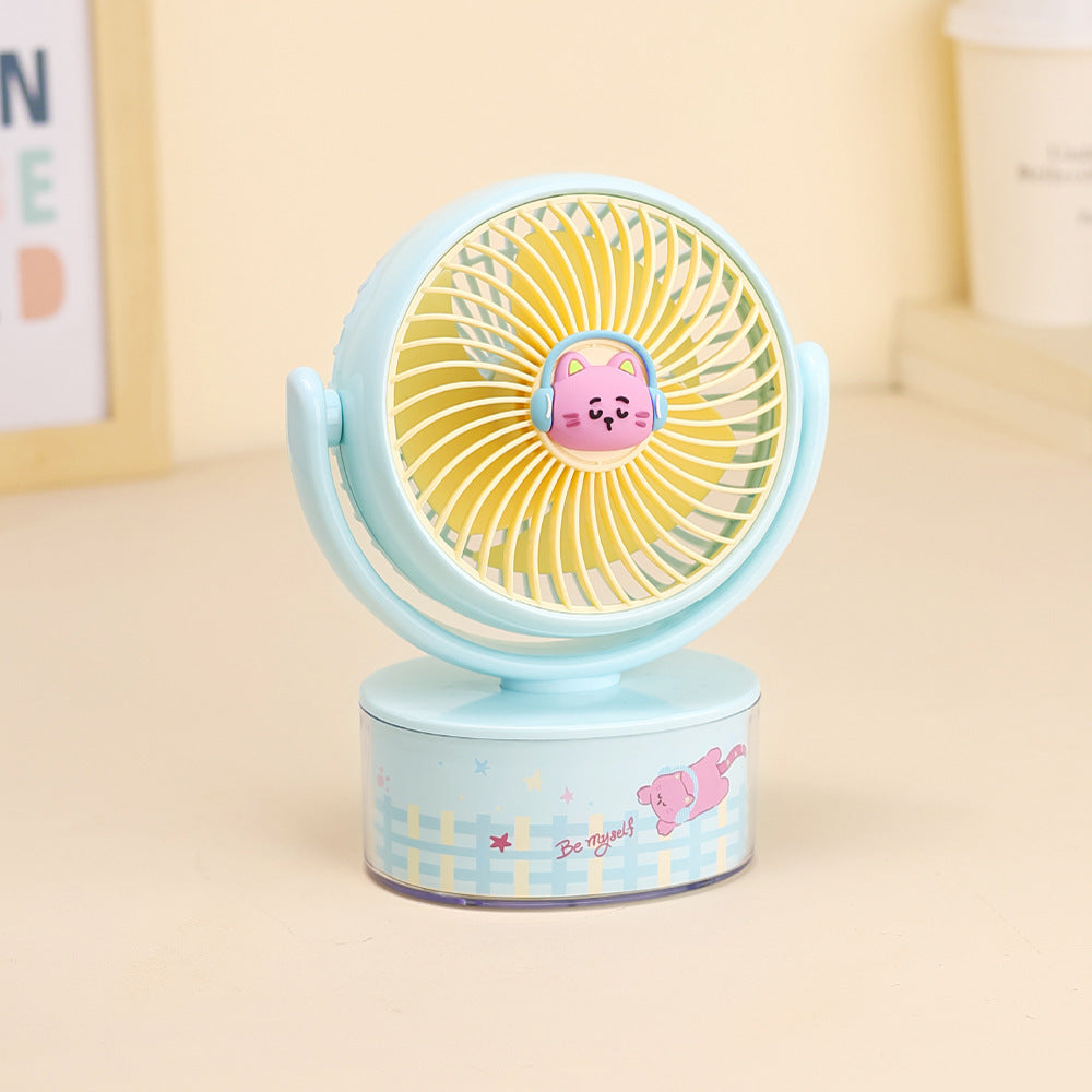 Damen kompakter Handventilator mit süßem Tierdesign Brehn