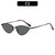 Elegante von der Vintage inspirierte Katzenaugen-Sonnenbrille
