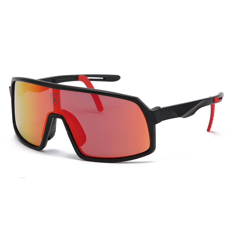 Herren High-Tech Shield Sonnenbrille Brehn