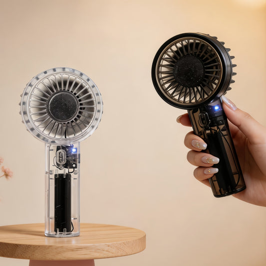 Damen Tragbarer USB Handventilator mit leistungsstarker Akkutechnologie Brehn