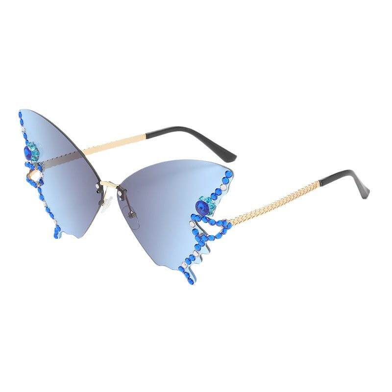 Damen extravagant designte Sonnenbrille Brehn