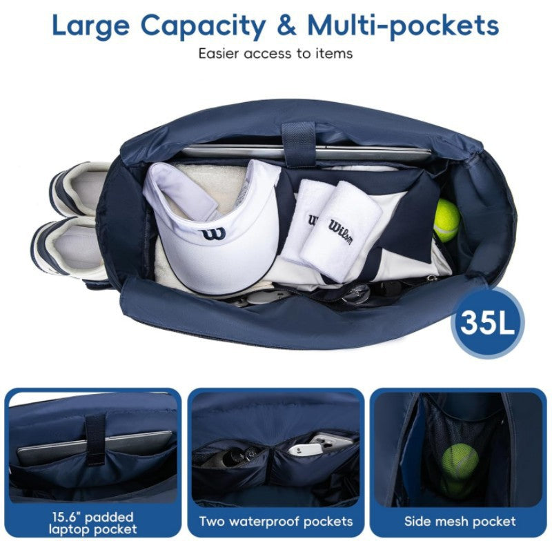 Gepolsterte Tennis-Totetasche Brehn
