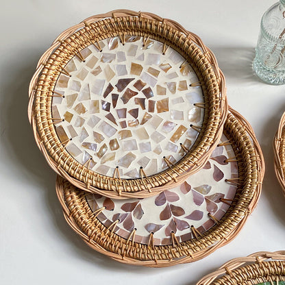 Dekorativer Mosaik Servierteller Brehn