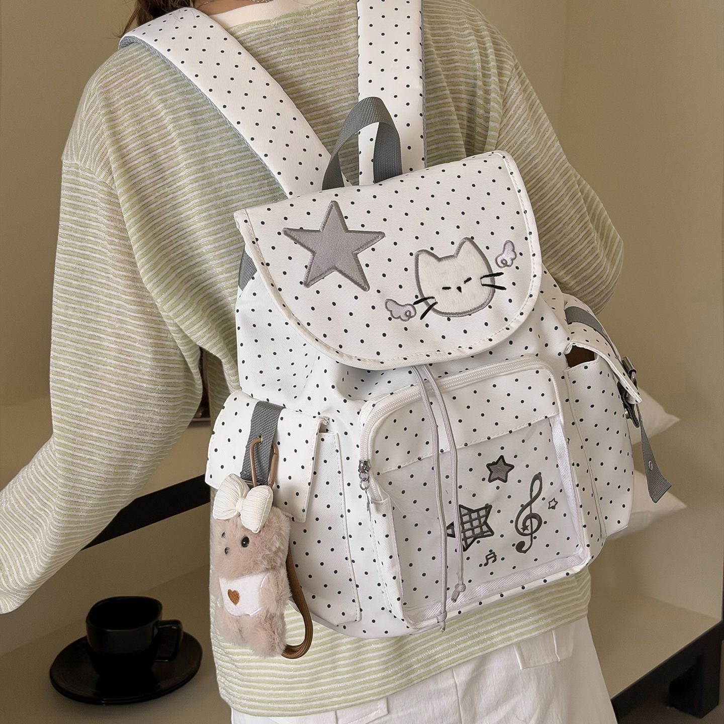 Süßer Tiermotiv Rucksack Brehn
