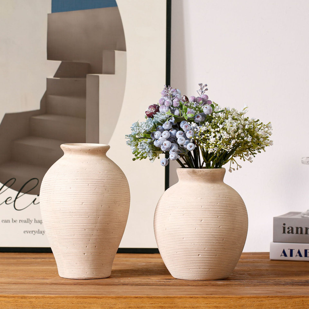 Kunstvolle Keramikvase Brehn