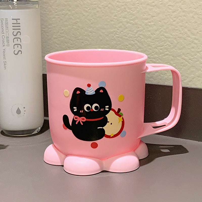 Keramiktasse mit Liebevollem Katzenmotiv Brehn