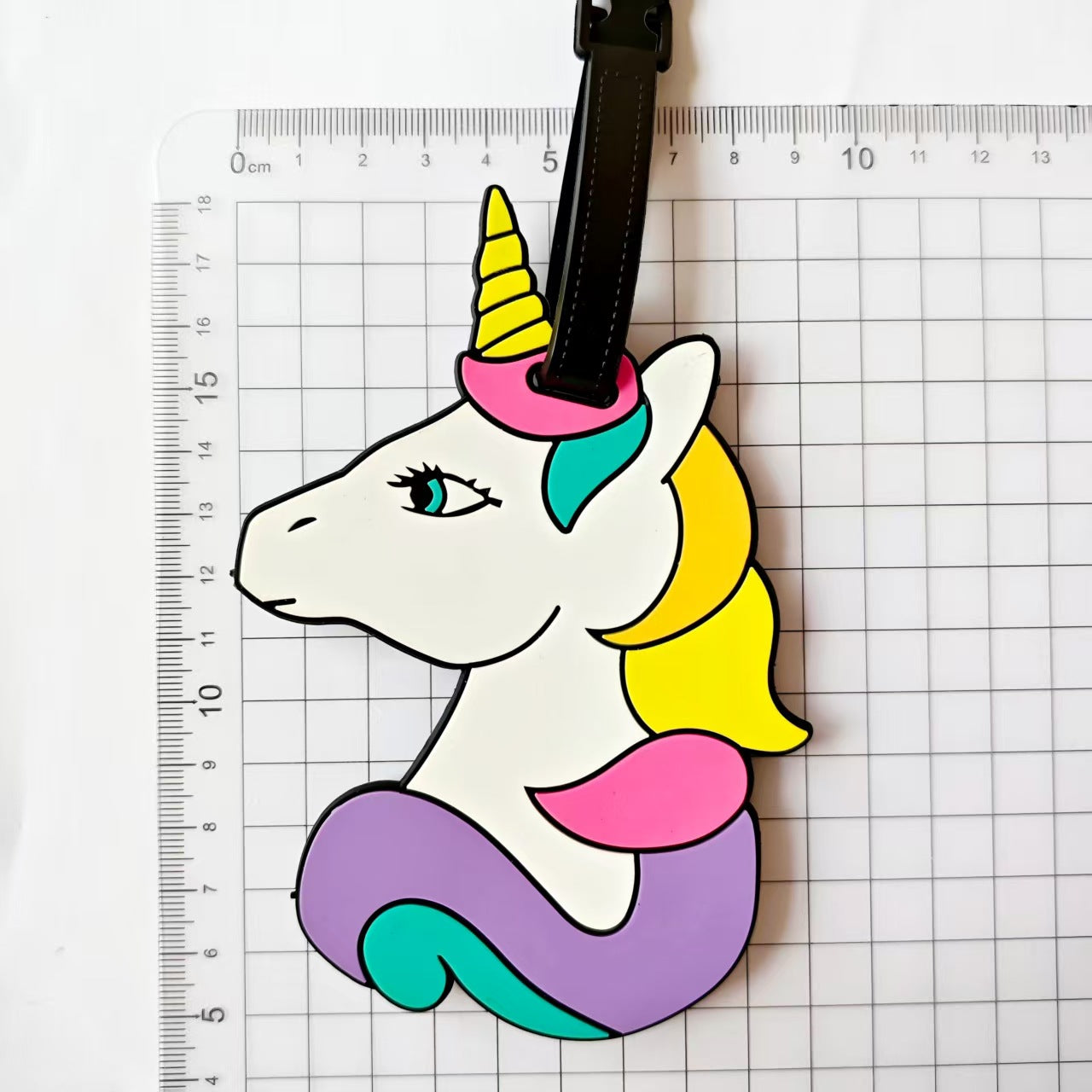 Unisex Gepäckanhänger im verspielten Einhorn-Design Brehn