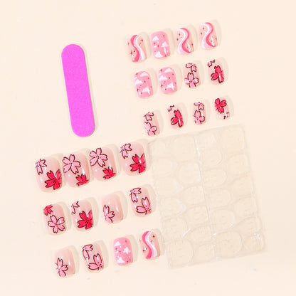 Künstlerisches Florales Nagelkunst-Set Brehn