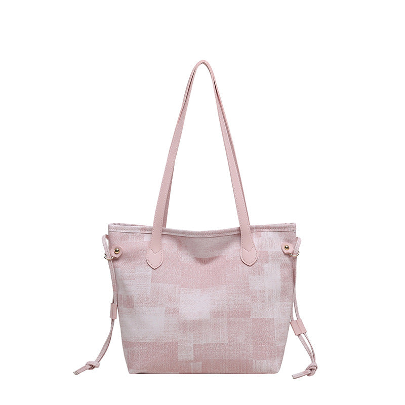 WoTextured Canvas Tote Bag Brehn