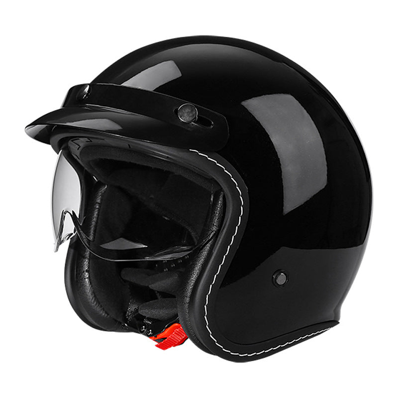Stylischer Offene-Face Motorradhelm Brehn