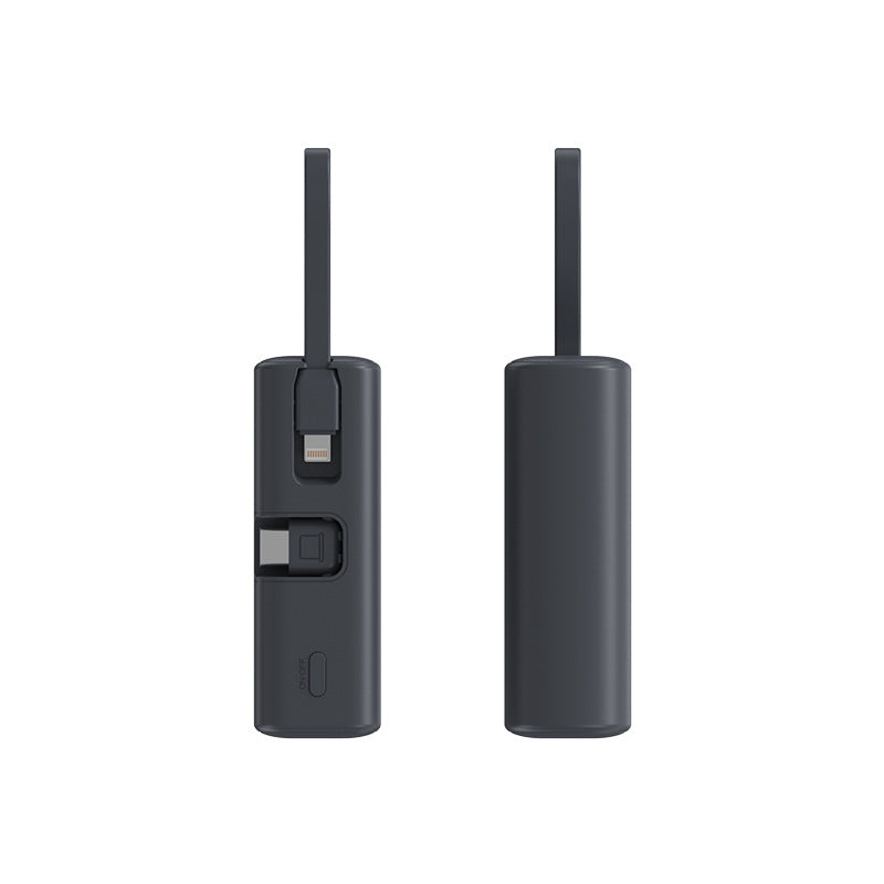 Tragbare Powerbank mit Integriertem Ladekabel und Schnellladefunktion Brehn