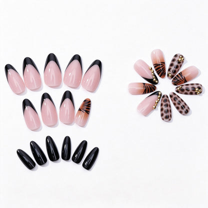 Kreatives Stiletto-Nageldesign Brehn