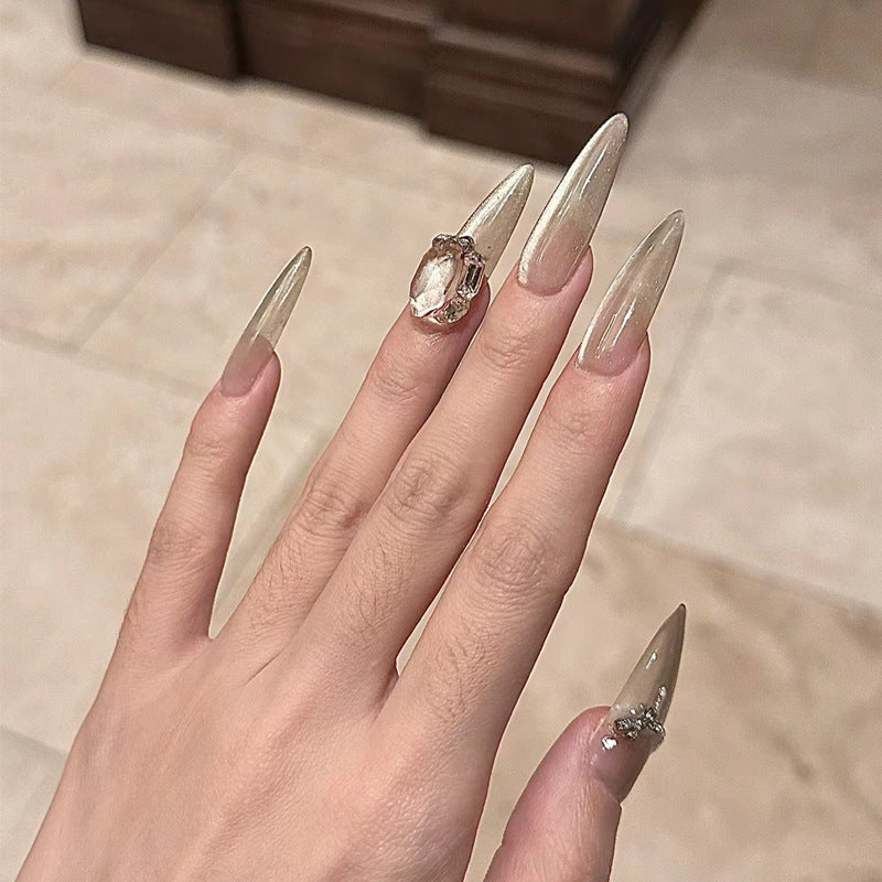 Acrylic Stiletto Press-On Nägel Brehn