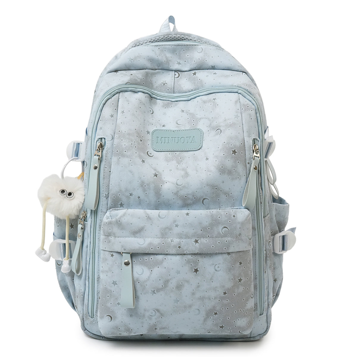 Trendige Sterne und Monde Muster Rucksack Brehn
