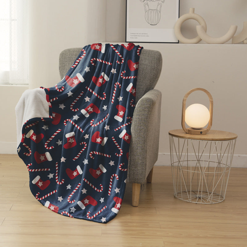 Winter-Themen Fleece-Decke