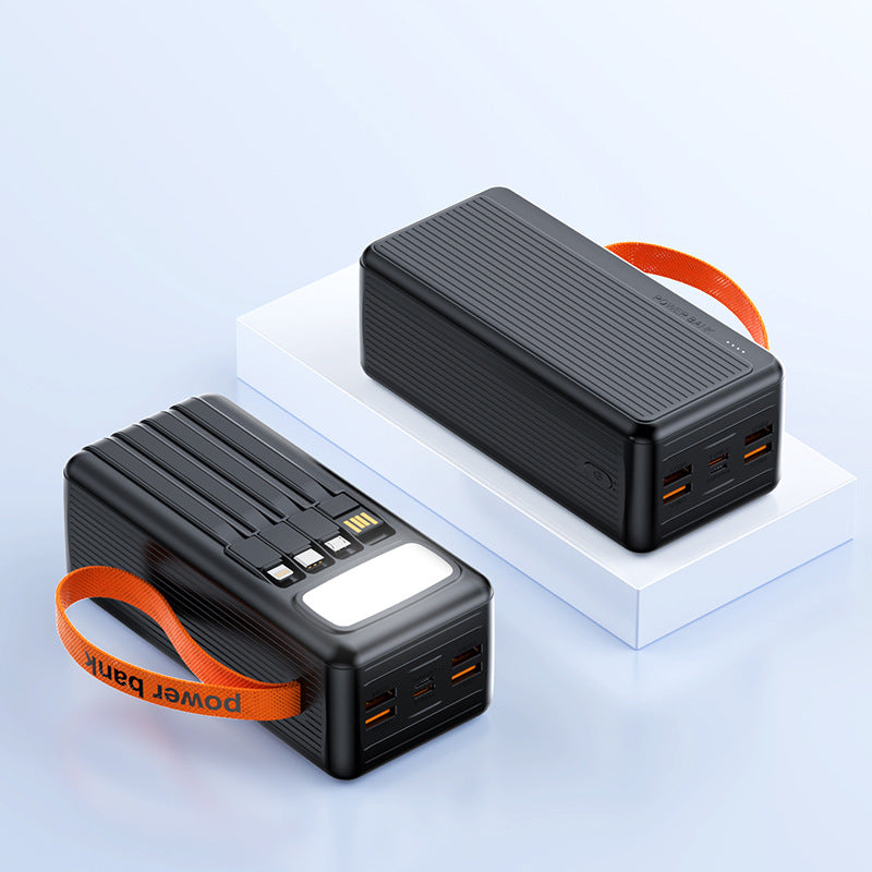 Multifunktionale Solar-Powerbank mit Integriertem Usb-Kabel Brehn