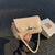 WoElegant Falsches Leder Abend Clutch Brehn
