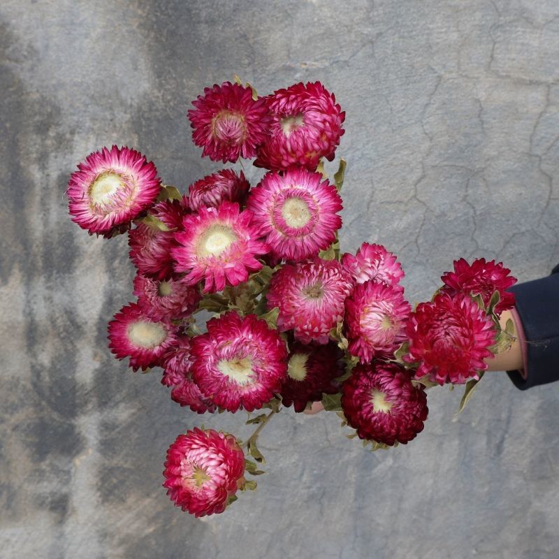 Elegantes künstliches Blumenarrangement im geflochtenen Korb