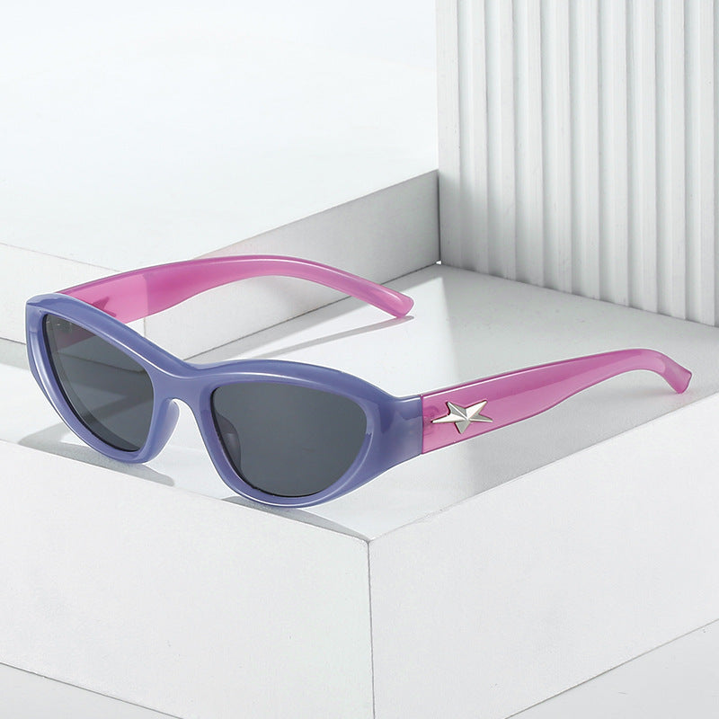 Retro-inspirierte Cat-Eye-Sonnenbrille Brehn