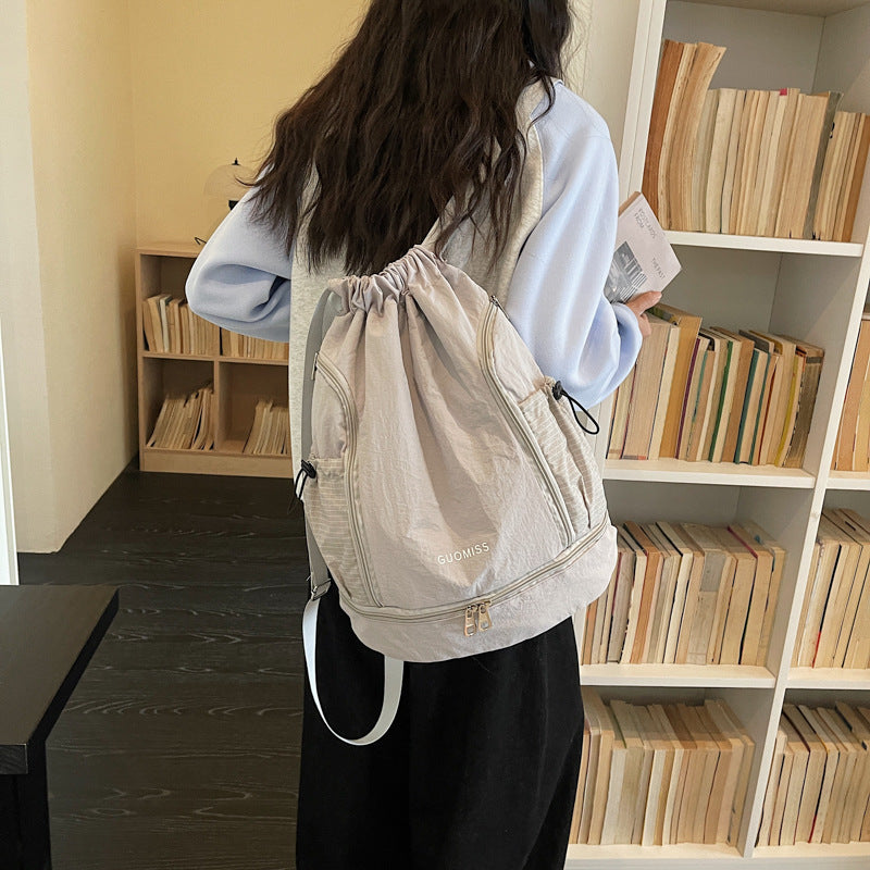 Vielseitiger Drawstring Sport Rucksack Brehn