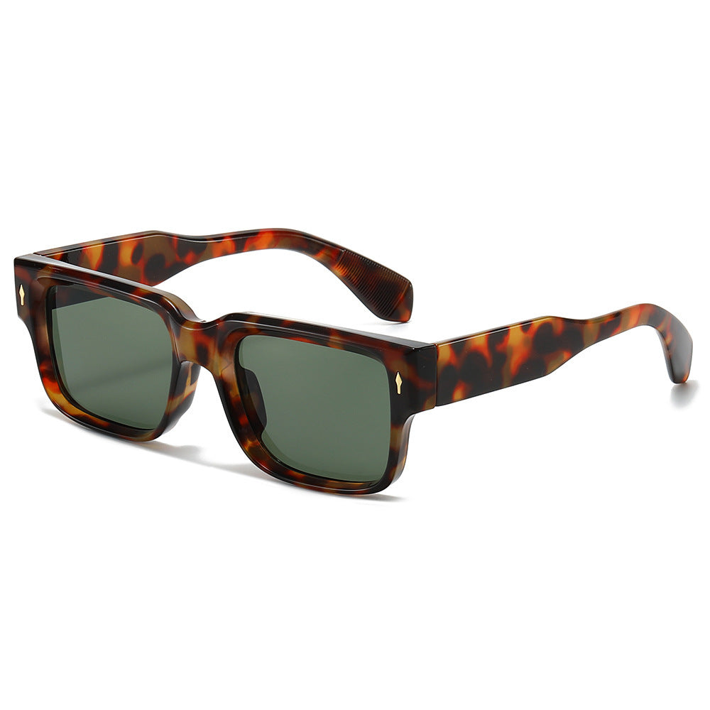 Bold Geometrische Quadratische Sonnenbrille Brehn