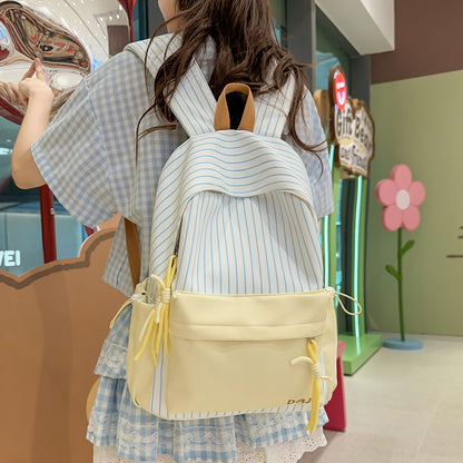 Trendige vielseitige Canvas-Rucksack Brehn
