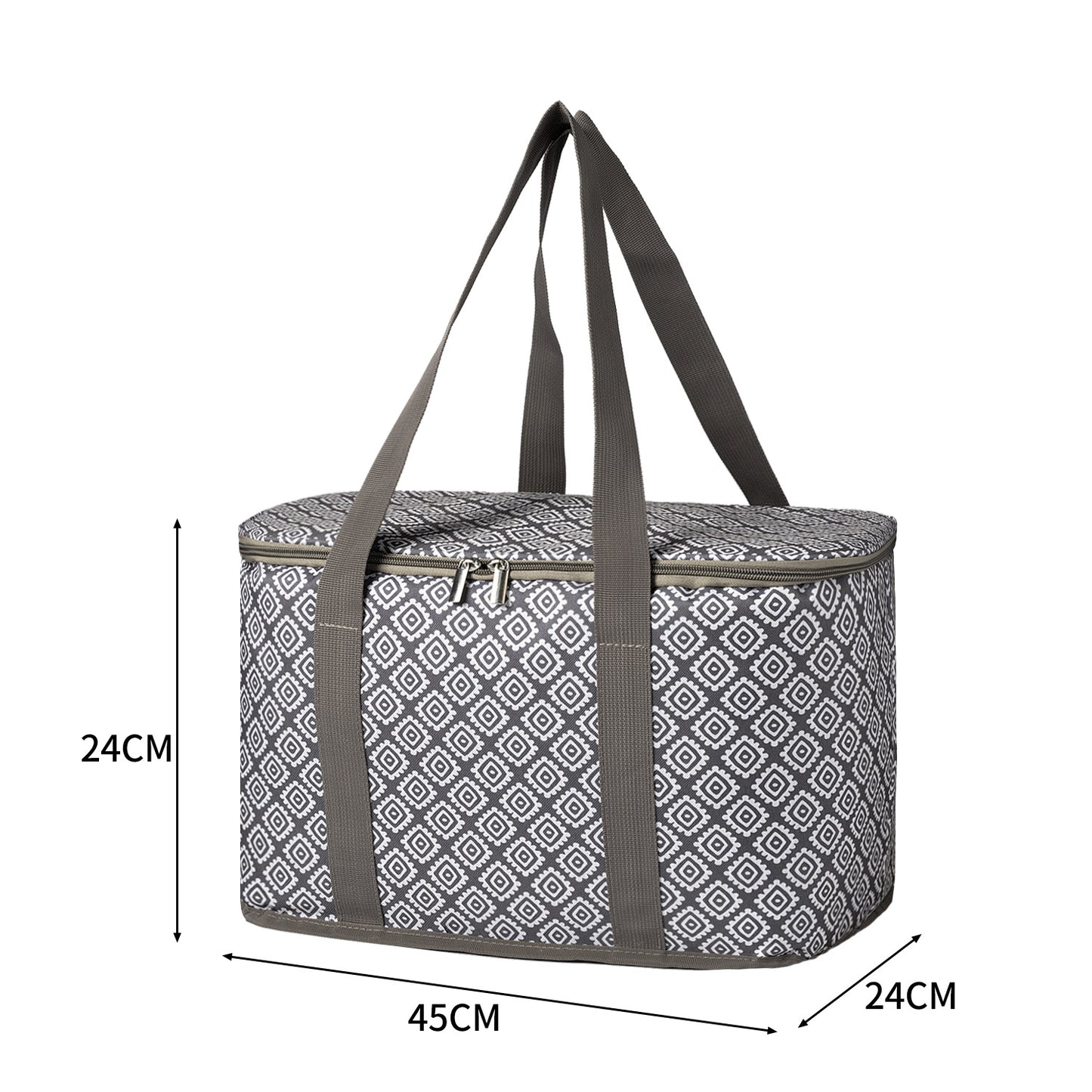 Unisex Kühltasche mit isolierter Innenausstattung und robusten Griffen Brehn
