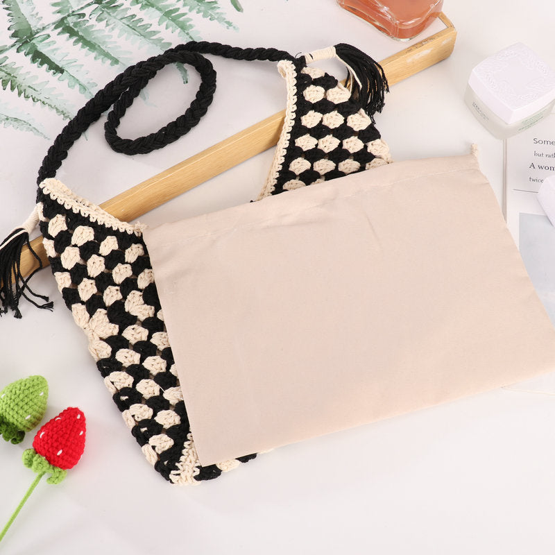 Kreative Handarbeit Schultertasche Brehn