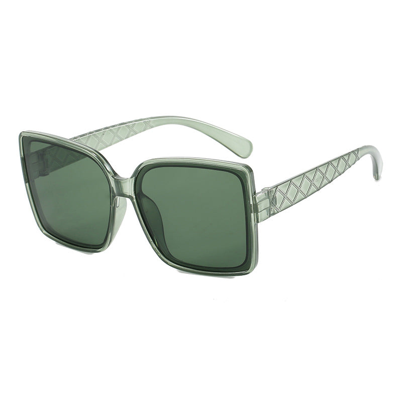 Damen modische quadratische Sonnenbrille mit elegantem Gestell Brehn