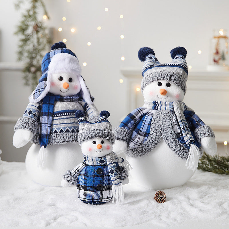 Launische Schneemann-Figur Dekoration
