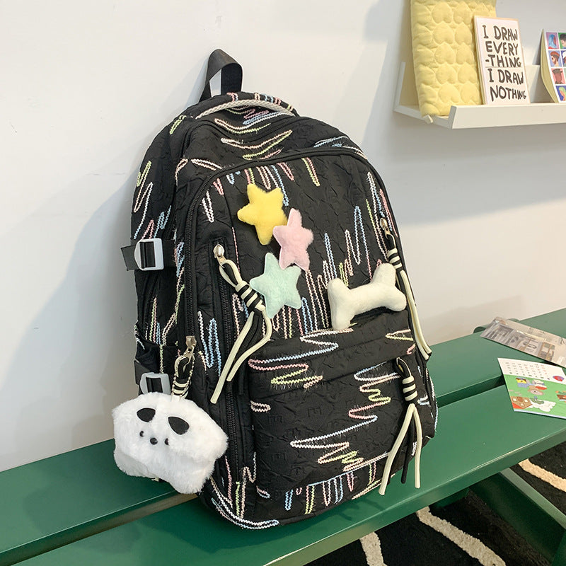 Spaß-Themen Charakter Schulrucksack