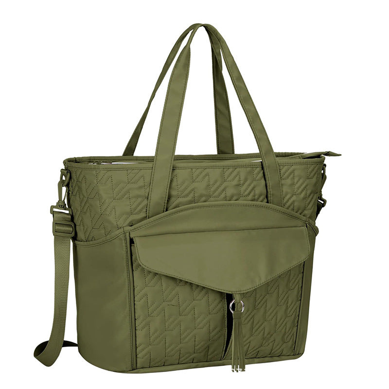 Praktische Handtasche mit Mehreren Fächern Brehn