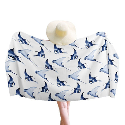 Strandtuch mit maritimem Design Brehn