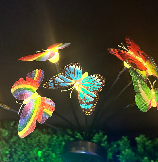 Dekorative LED-Faseroptik-Blumenstecker-Bouquet Brehn