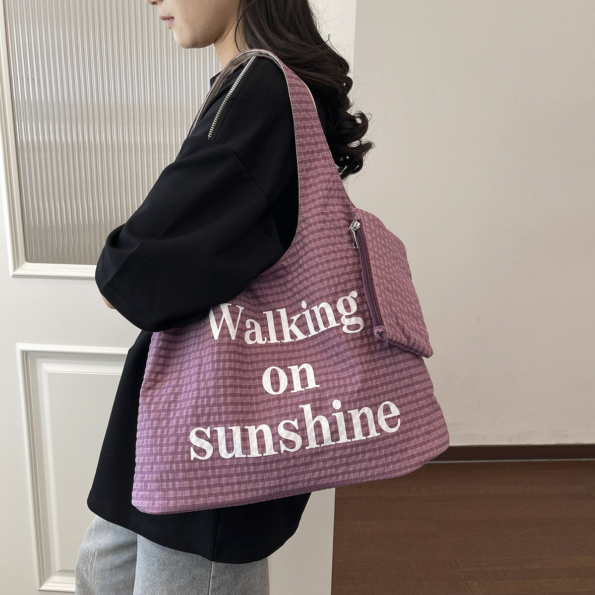 Große Kapazität Leichte Schultertasche