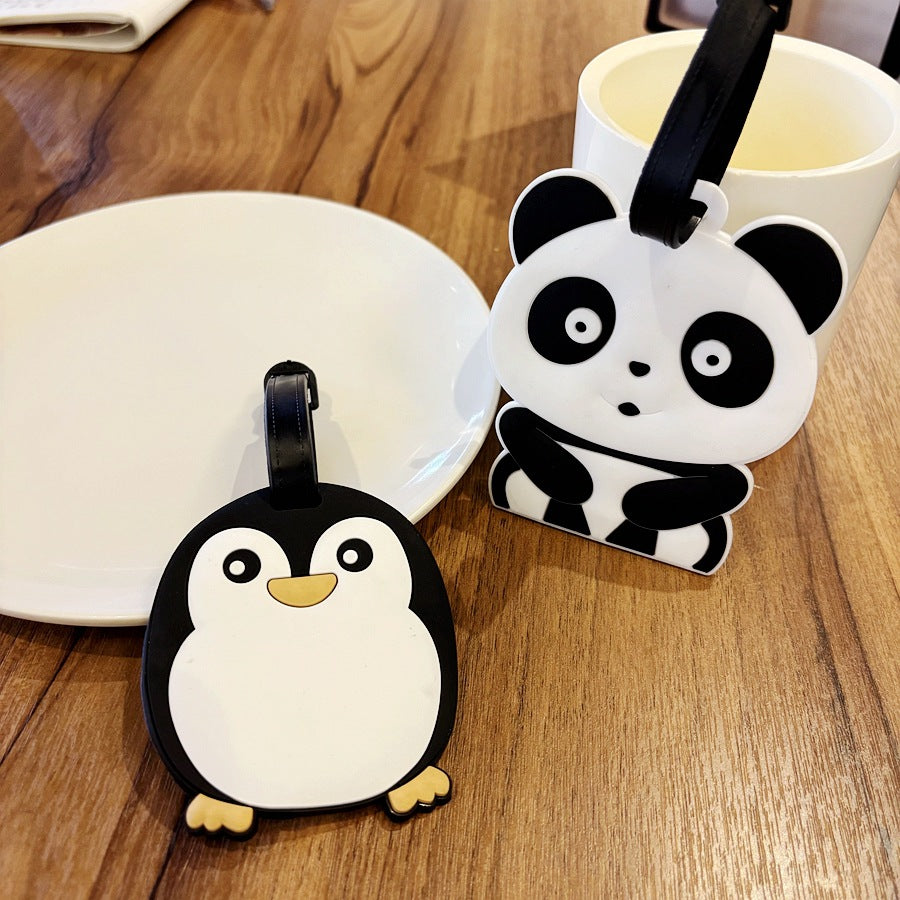 Panda-Themen Reisegepäckanhänger Brehn