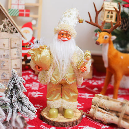 Nostalgische Weihnachtsmann Dekoration Brehn
